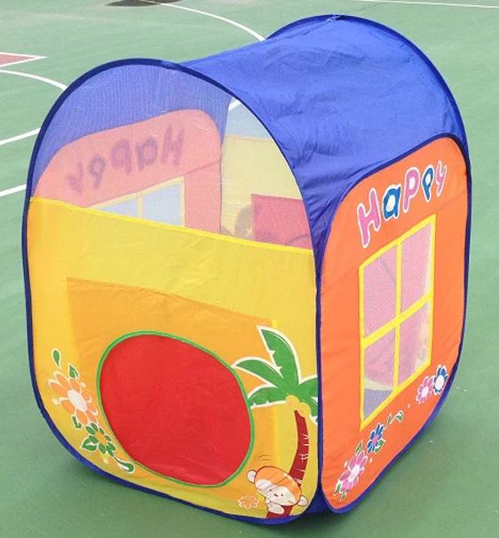 Портативная Волшебная детская палатка игровой домик большой крытый и открытый принцесса детские игрушки Ткань Складная
