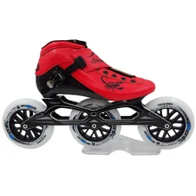 Professional Speed font b Skate b font Shoes Women Men Roller Skating font b Boots b