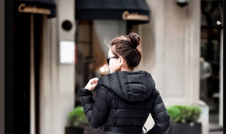 Зимняя женская куртка, стиль, пальто, европейский бренд, модный большой размер, белая утка, теплые длинные куртки и пальто AW0060