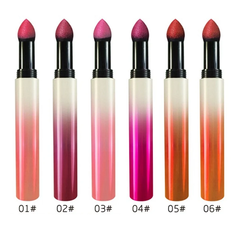 Makeup Lip Tint Matte Lipstick Silky Air Cushion Powder Lip Stick Long-Lasting Lip Gloss Smooth Makeup Lip Tint Matte Lipstick Silky Air Cushion Powder Lip Stick Long-Lasting Lip Gloss Smooth