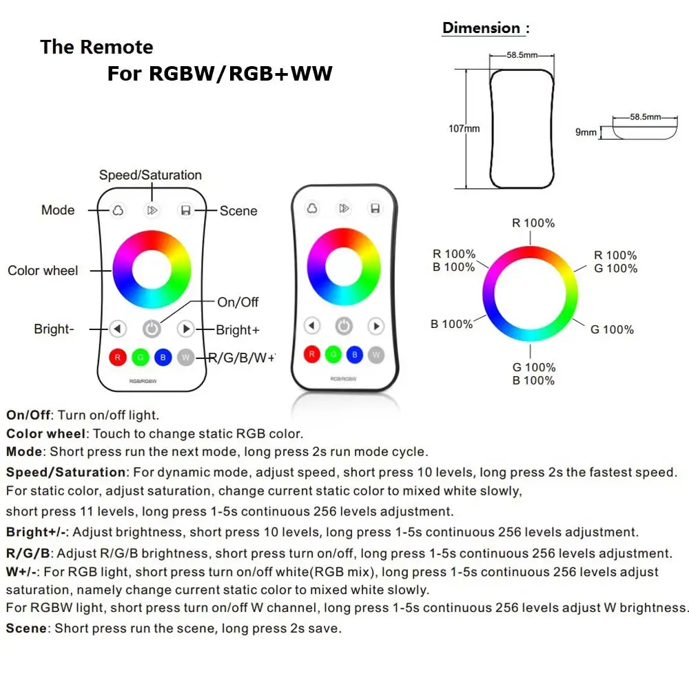 5 м RGBWW RGBW светодиодный светильник 12 В DC 5050 120 SMD+ 12 вольт 10 А Блок питания+ 12 В RF беспроводной RGBWW RGBW контроллер