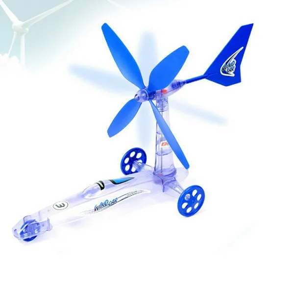 3D DIY Сборные игрушки сила ветра автомобиль интеллектуальные Обучающие игрушки DIY для детей Детский подарок на день рождения