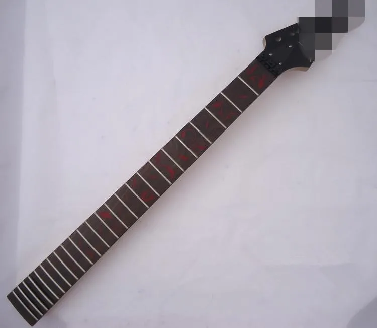 

Top quality 24 Fret Red with the tree of life Electric Guitar Neck guitar strings lock Guitar Parts accessories Wholesale