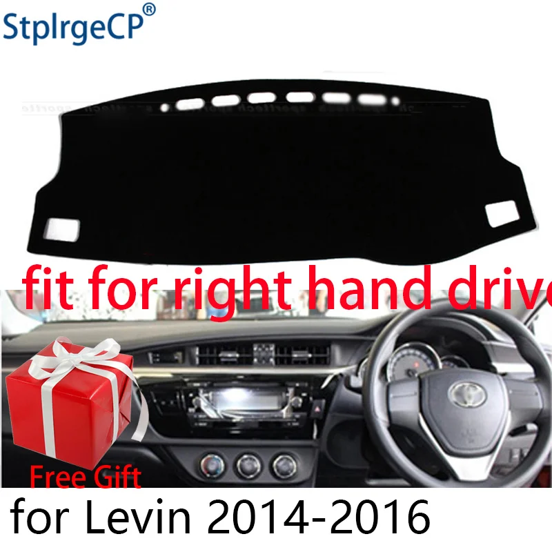 Коврик для приборной панели автомобиля Toyota levin 2014 2015 2016 коврик правого руля чехлы