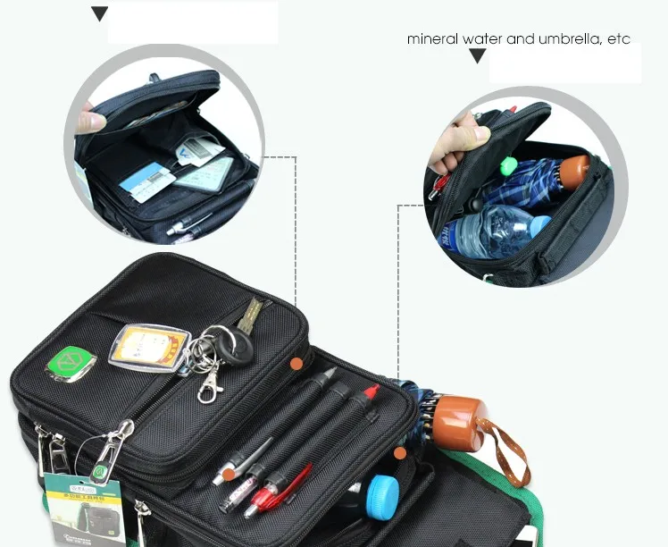 LAOA Multifunction Messenger Bag Cross Body Electrician Hardware Mechanic's Canvas  Tool Bags For Store Tools