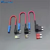 Porte-fusible de voiture avec support, adaptateur de robinet de circuit supplémentaire de 12V, Micro Mini adaptateur de robinet Standard de lame d'atm APM, fusible automatique avec lame de 10A ► Photo 1/6