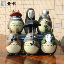 Miyazaki Hayao figure giocattoli 2018 del Nuovo del PVC Anime Giapponese Spirited Away No Viso M auto Chinchilla cat bus giocattoli