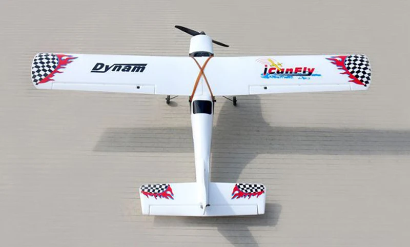 Dynam 1200 мм I Can Fly RC PNP/ARF Самолет пропеллера W/мотором ESC Servo W/O Батарея TH03623|rc pnp|fly rcarf plane