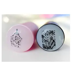 4 цвета 2019 горячая Распродажа Nail Art Набор штамповок Stamper силиконовые XL Jumbo Marshmallow инструменты для ногтей