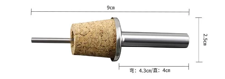 1 шт бар из нержавеющей стали Пробка для вина деревянный Поршень с пыленепроницаемой бутылкой для масла домашняя Воронка многофункциональная может быть настроена