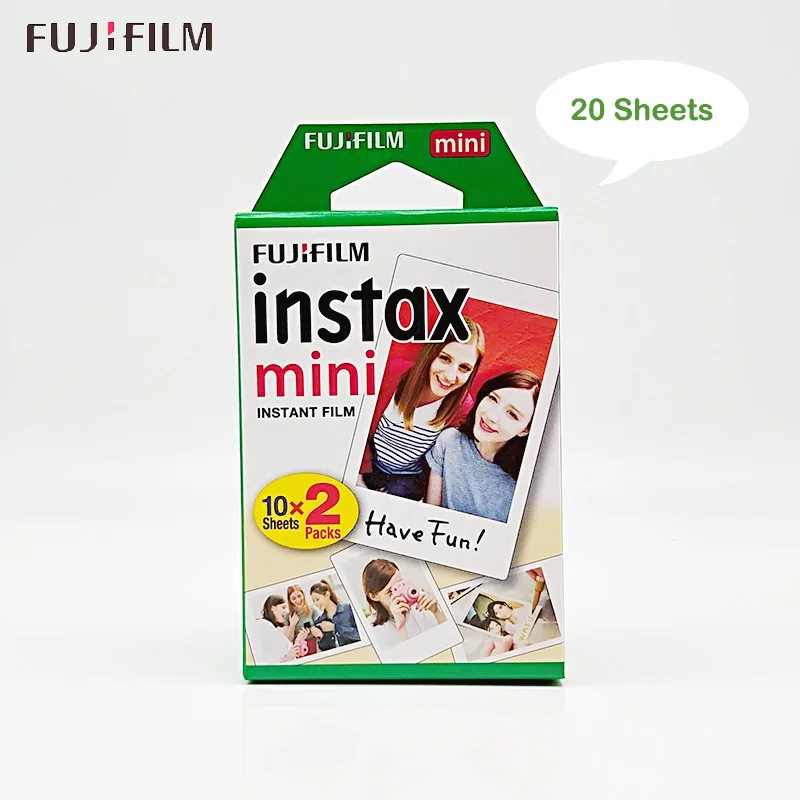 10-100 листов Fujifilm Instax Mini белая пленка мгновенная фотобумага для Instax Mini 9 8 7s 90 70 25 камера SP-2 SP1 Liplay принтер