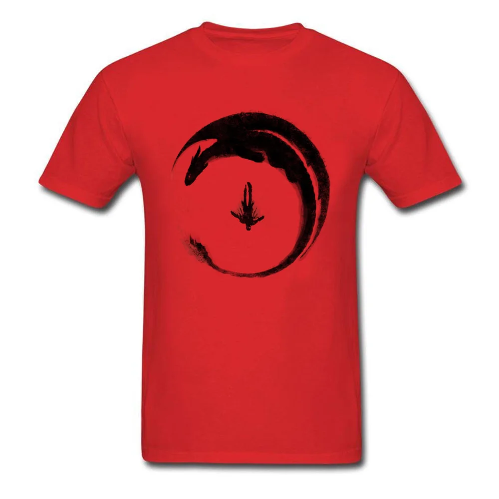  Mens T-Shirt Viking Dragon Emblem Normal Tops Tees 100% Cotton Round Neck Short Sleeve Casual Tops Shirts Summer Viking Dragon Emblem red