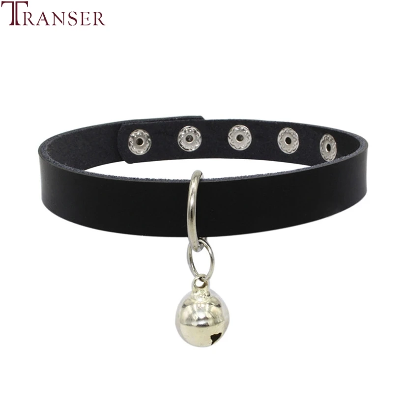 Transer 1pc Soft Leather Comfortable Small Dog Cat Collar Simple Solid