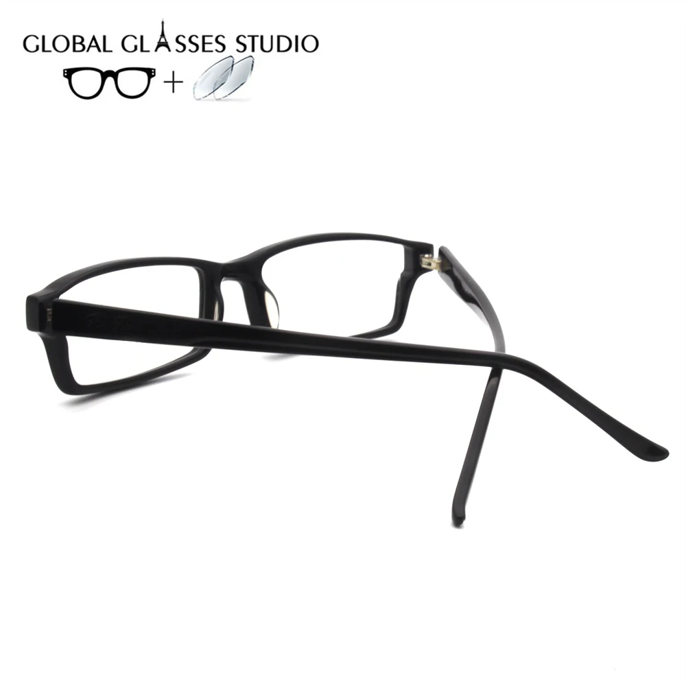 Men Women Acetate Glasses Frame Eyewear Eyeglasses Reading Myopia Prescription Lens 1.56 Index 1978