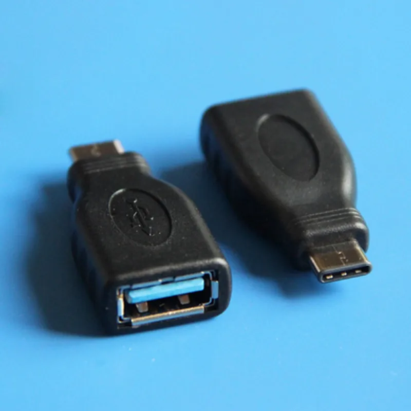 2018 стиль 10 шт./лот USB 3,1 C мужчина к USB 3,0 Женский адаптер переходник USB Тип C черный Бесплатная доставка