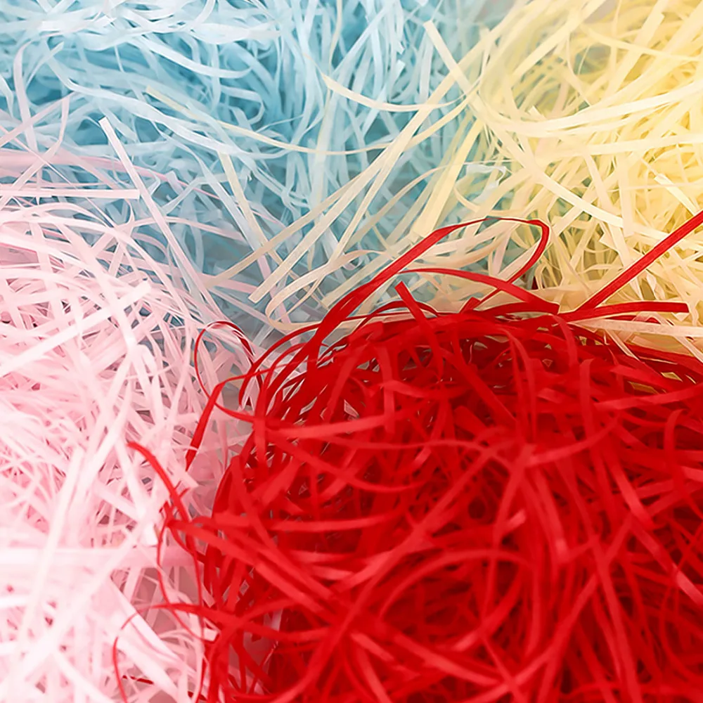 Buy 20g/bag Shredded Crinkle Paper Raffia Paper