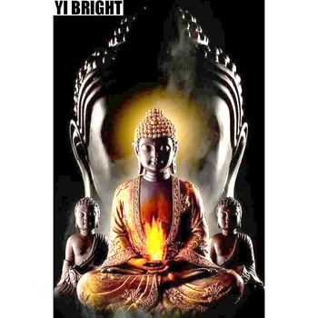 

Full Diamond Mosaic Embroidery Buddha Zen Needlework Craft Gift DIY 5D Religion Series Diamond Painting Cross Stitch GT