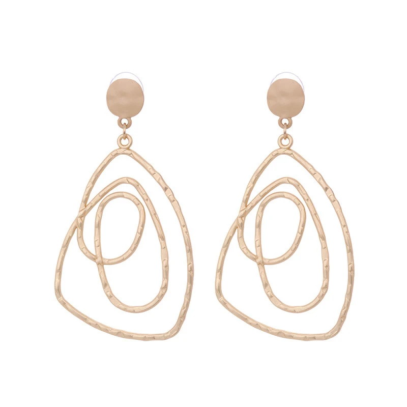 Серьги подвески женские асимметричные Винтажные висячие ювелирные украшения в