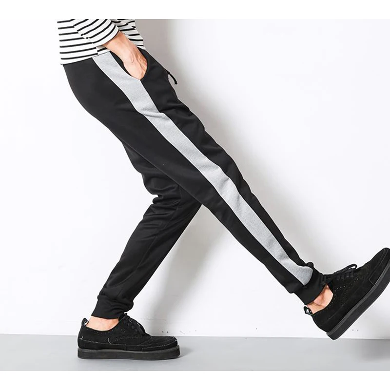 2018 Fashion  Pencil Pants Men Casual Pants Men Drawstring Trousers pantalones hombre Pluse Size 5XL