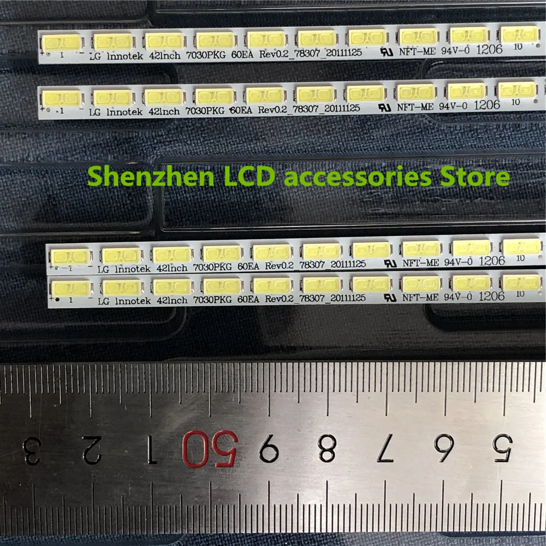 25 шт./лот водить 60leds 525 мм для LG 42LS570T 42LS5600 T420HVN01.0 74.42T23.001-2-DS1 Innotek 42 дюймов 7030PKG 60ea 60LED 530 мм