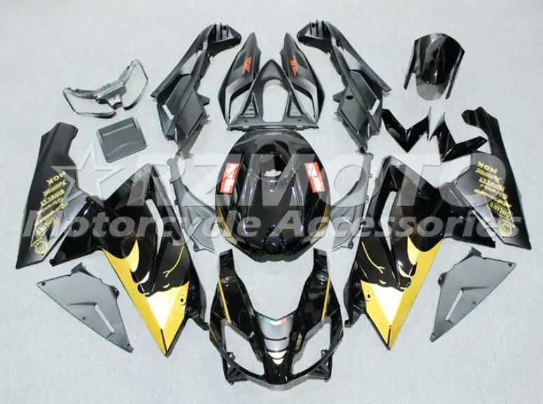 

New Injection mold New ABS Full Fairing kit Fit for Aprilia RS125 06 07 08 09 10 11 RS 125 2006 2007 2011 custom black