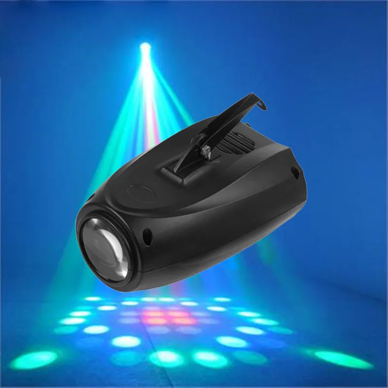 

High Quality Small Airship 64 RGBW Color Changing 10W LED Moonflower Magic Pattern For KTV Pub Bar Home Party Stage Lighting
