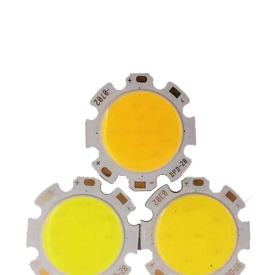 Round COB LED Chip On Board Light Source 28mm Diameter for Spotlight Downlight DIY LED Lamp Bulbs (3)