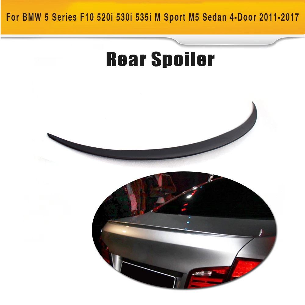 Багажник автомобиля Спойлер ABS праймер для BMW 5 серии F10 520i 530i 535i M Sport M5 седан 4 дверь