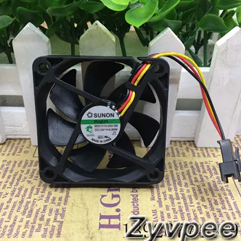 

Zyvpee 6015 ME60151V3-0000-G99 12V 0.9 Watt 3 wires 3 pins cooling fan 6cm case fan