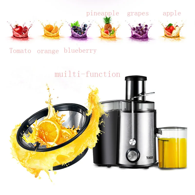 

1pc Household Juice Making Machine Electric Fruit Vegetable Baby Juicer Multi-functional Home Use Juice Maker ZZJ1