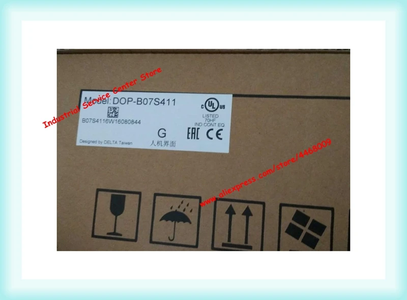 Дельта DOP-B07S411 DOP B07S411 7 дюймов его сенсорный экран TFT 800*480 1 USB в наличии | Инструменты