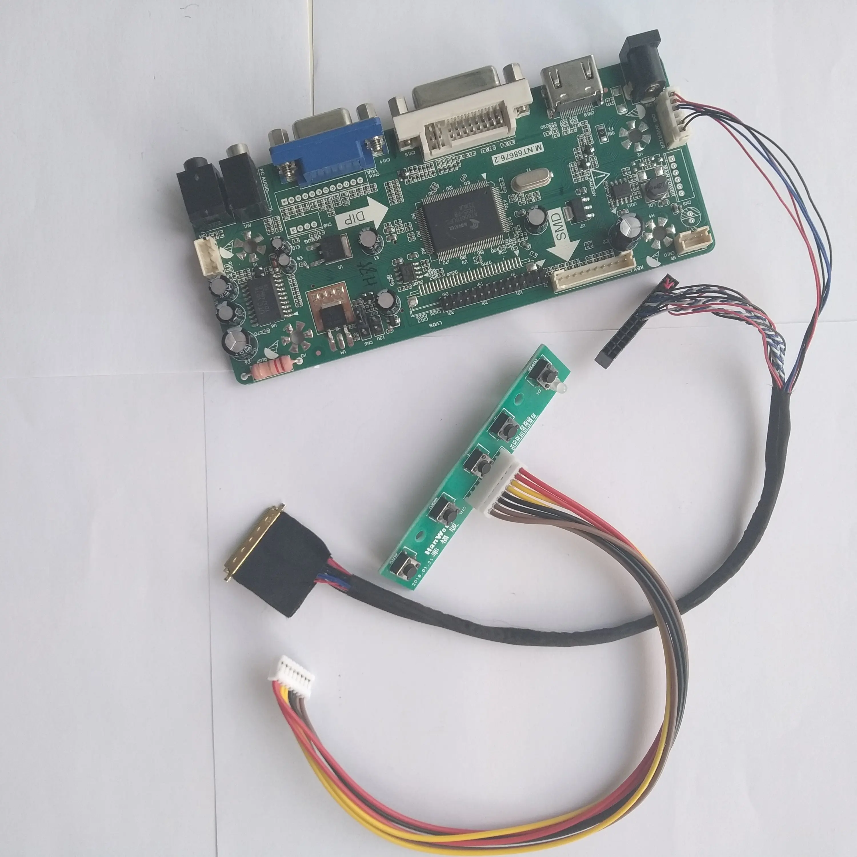 M NT68676 for LP156WH3 TL TA TL TB 1366 768 15 6 panel HDMI monitor Controller