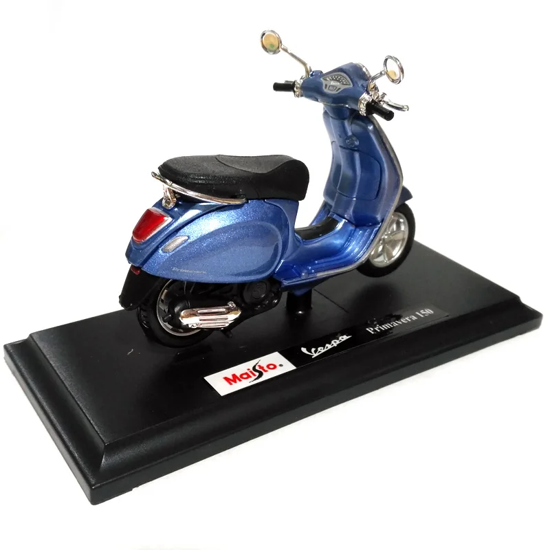 Модель мотоцикла Maisto 1:18 PIAGGIO Vespa GTS 300 (2017) Primavera 150 из сплава литые модели игрушки