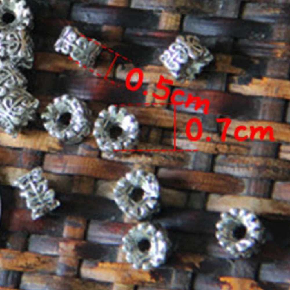 10 قطعة/الوحدة 5*7 مللي متر الفضة لهجة معدن الخرز برميل شكل فضفاض خزر عازل لصنع المجوهرات سوار إكسسوارات اليدوية 801 10 قطعة/الوحدة 5*7 مللي متر الفضة لهجة معدن الخرز برميل شكل فضفاض خزر عازل لصنع المجوهرات سوار إكسسوارات اليدوية 801