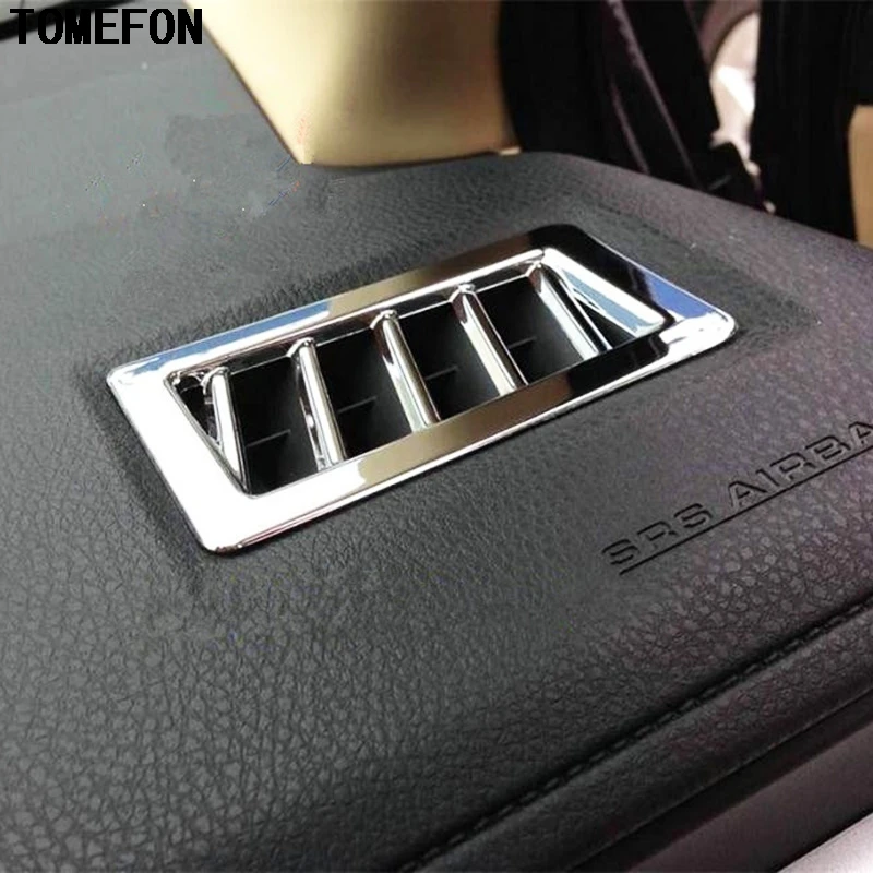 TOMEFON для Toyota Corolla Auris консоль кондиционера на выходе вентиляционное отверстие крышка отделка интерьера Аксессуары ABS хром