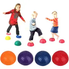 Мяч для йоги фитнес-прибор мяч для тренировки баланса массажный роликовый шар Йога расслабляющий массажер мышцы расслабить Здоровье Баланс стручок