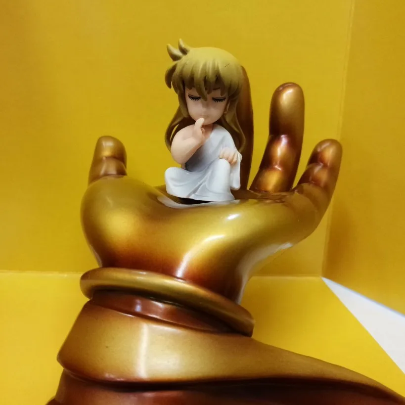 Аниме ткань Saint Seiya Миф Ткань золотые святые детство Дева Шака ПВХ экшн фигурка