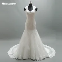 Vestido De Novia Lace Mermaid Wedding Dress Romantic Appliques Lace Bride Dresses Vestido De Noiva
