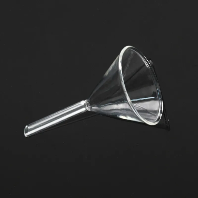 Diameter 60mm, Glass Triangular Conical Funnel, Chemical & Biological