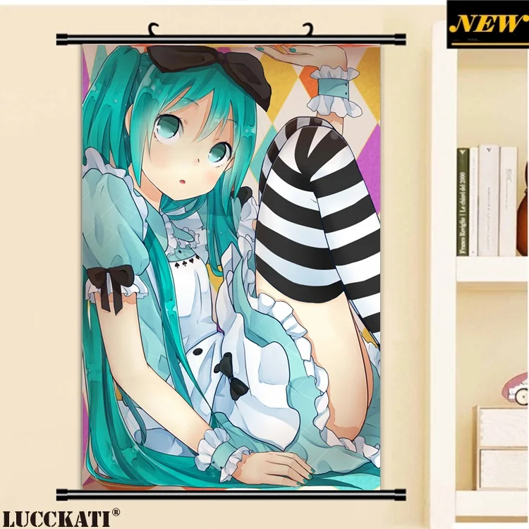 40x60 см VOCALOID Hatsune Miku append kei Фудзита Саки cameltoe Мультфильм Аниме Арт стены картину