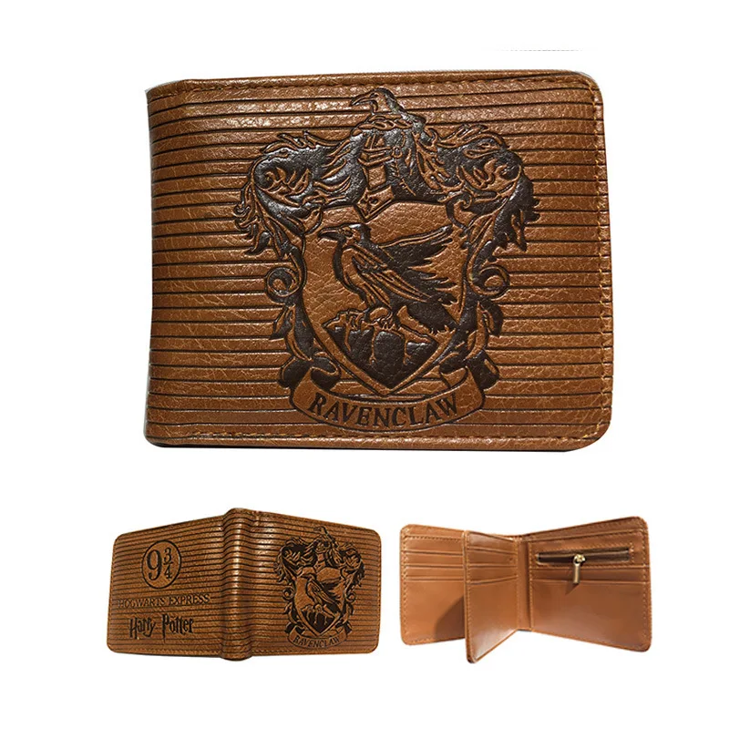 

2018 Hot Sale Promotion Unisex Zipper Harri Wallet Hogwarts School Wallets Fishon Designer's Purse Card Mens Wholesale