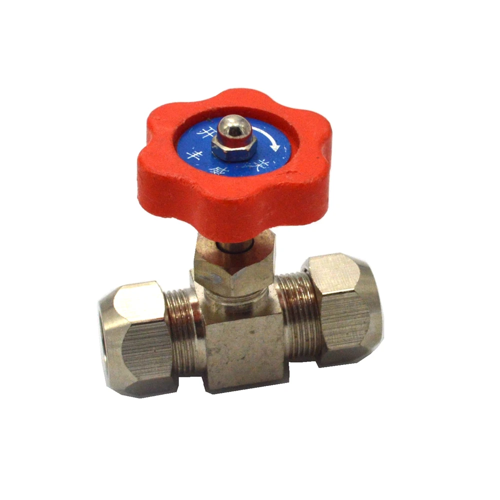

Nickel-plated Brass Plug Needle Valve Compression fitting for Tube