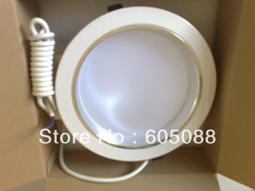 

8" round 8w led recessed downlight die-cast aluminium shell easy to install good for heat dissipation 10pcs/lot,free shipping