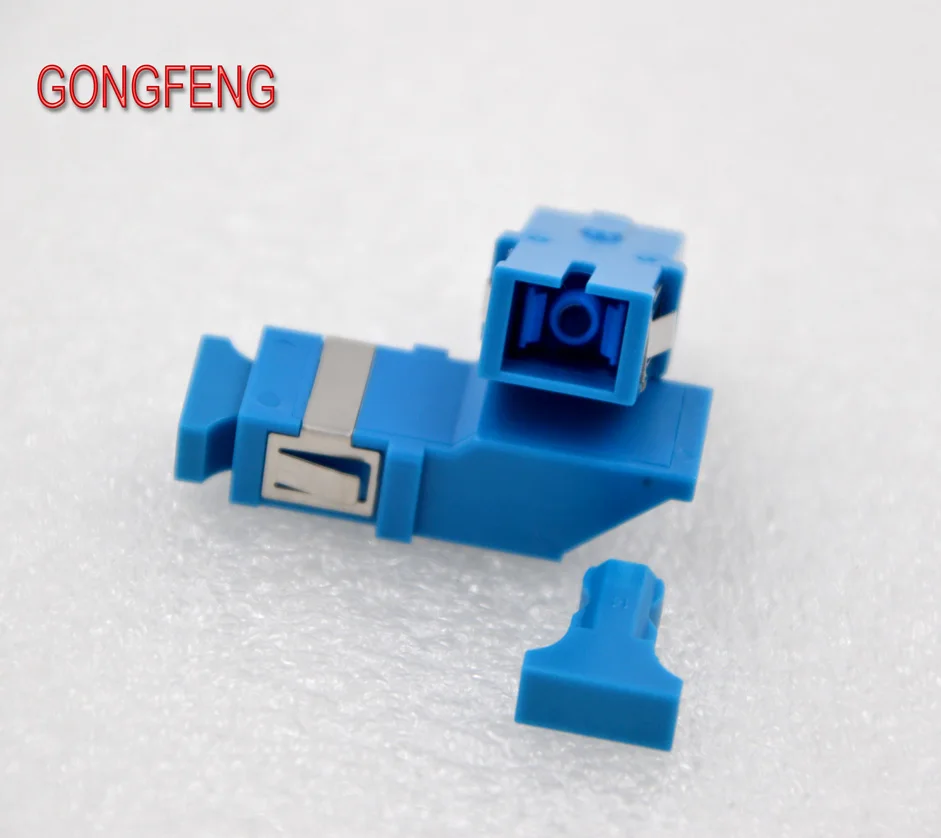 20 шт. Новый волоконно оптический коннектор GONGFENG SC/PC короткий ушной фланцевый