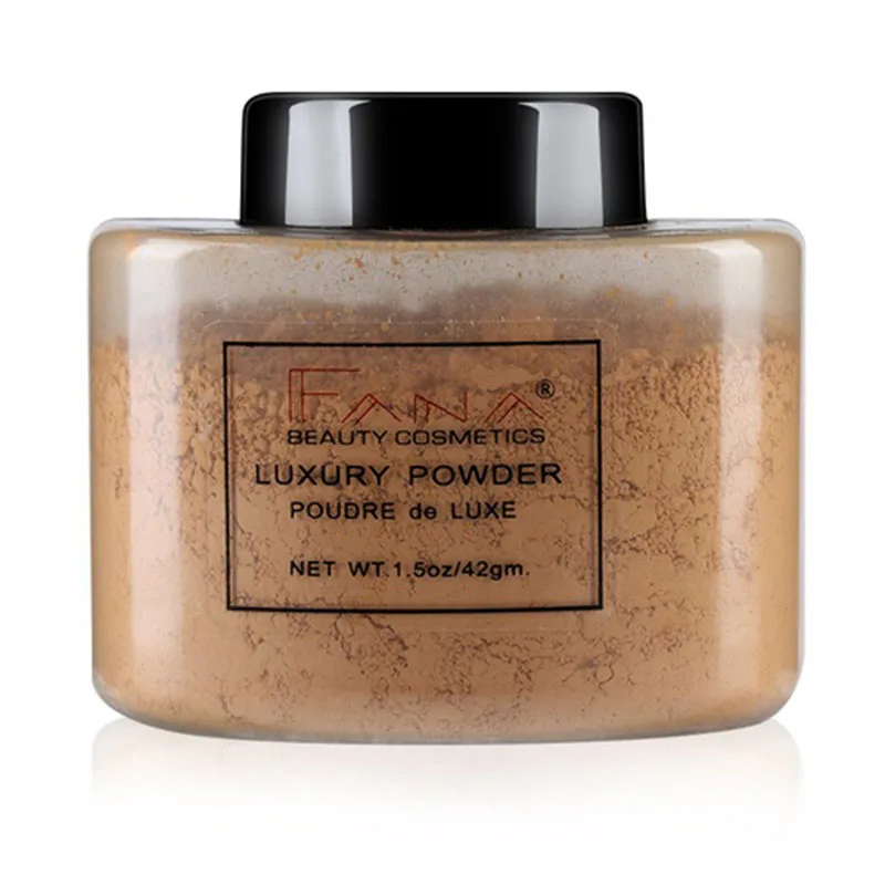 

Fana Luxury Powder Face Banana Loose Powder for Women Girl Makeup Long Lasting Loose Powder Oil Control Makeup Concealer Face