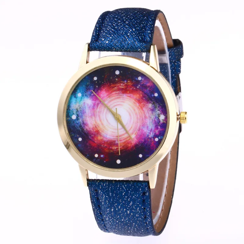 

FUNIQUE Creative Design Universe Student Quartz Watch Bracelet Leather Women's Watches Ladies Dress Wrist Watch Women Girl Clock