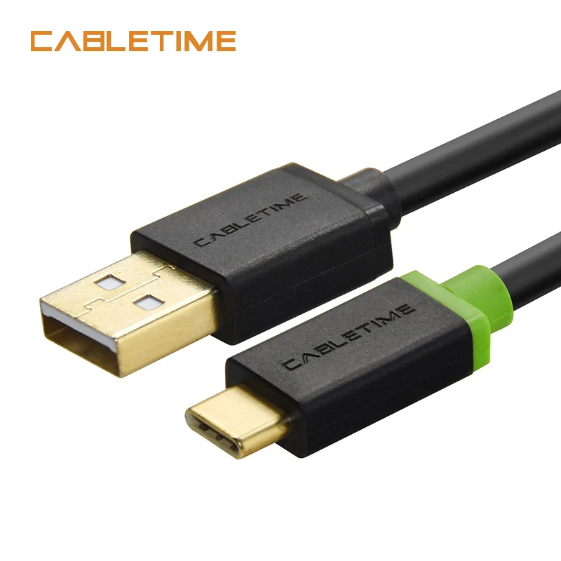 

Cabletime USB Type C Cable 3A Fast Charging Cable USB2.0 Data Sync Cable for Samsung Galaxy S9 Plus Note 9 Xiaomi Oneplus 6 N036