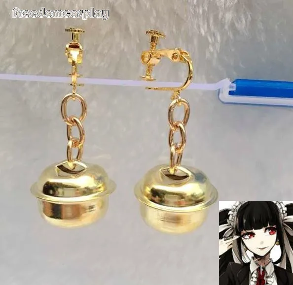 Danganronpa Celestia Ludenberg серьги для косплея серьги-каффы клипсы одна пара |
