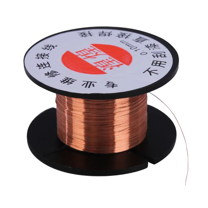 

2pcs/lot 0.1mm Maintenance Jump Line Link Wire Copper Soldering Wire for Mobile Phone Computer Electronic Circuit Welding Repair