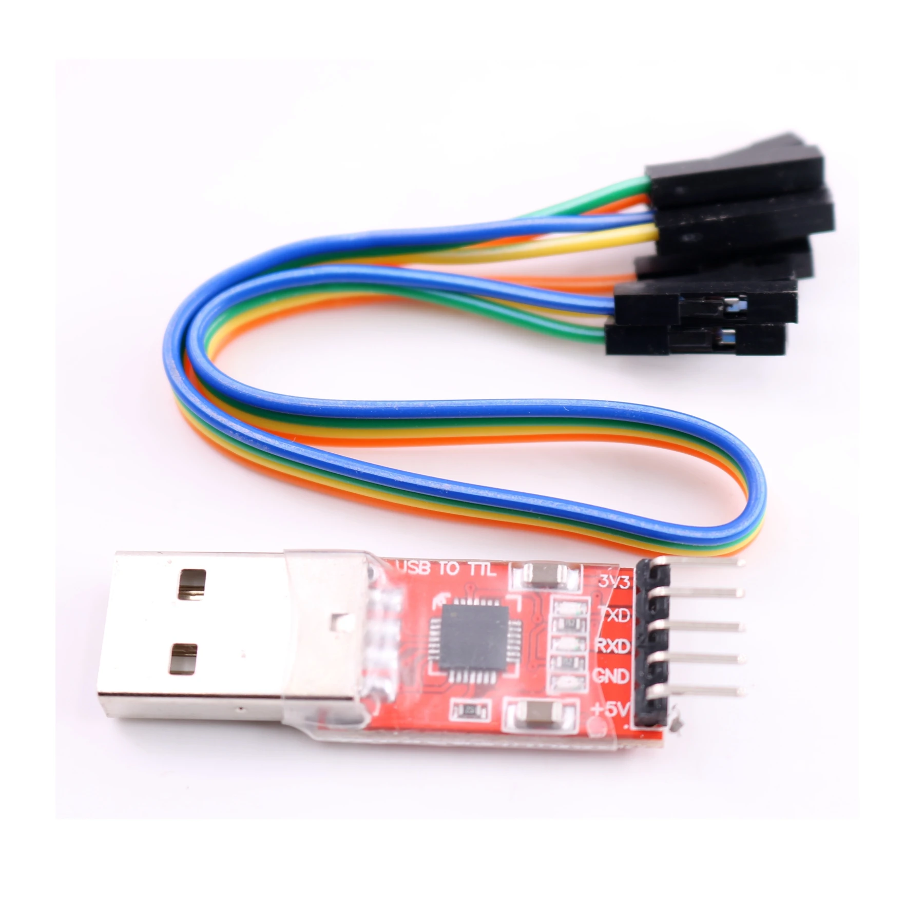 CP2102 USB NAAR TTL Uart Module Met Data indicator 3.3 V 5 V